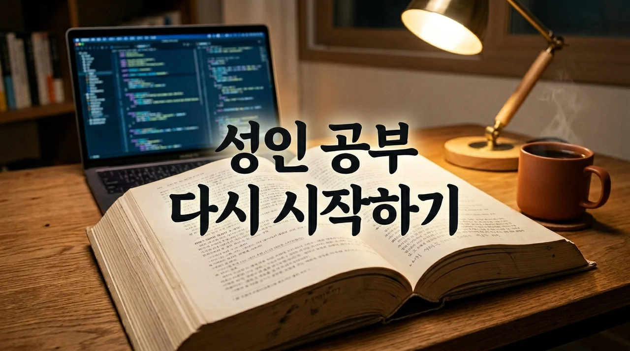 성인 공부 다시 시작해야 하는 이유 5가지 | 늦지 않은 자기계발 가이드