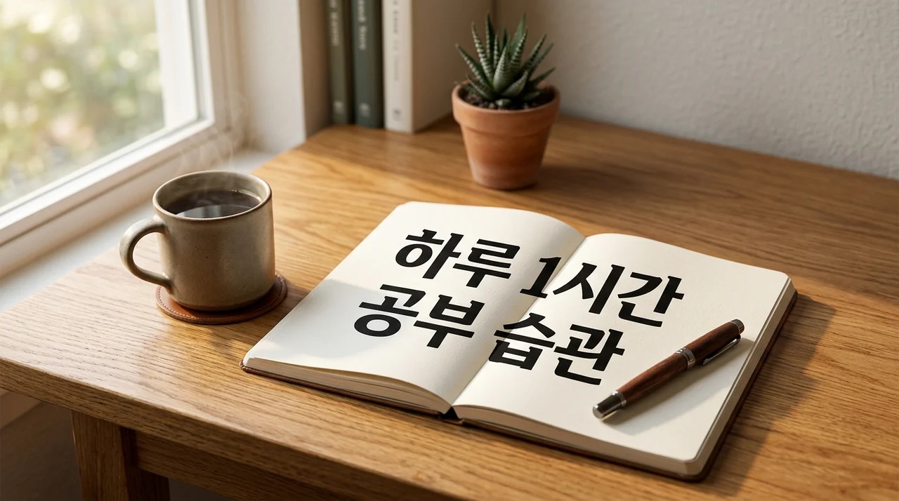 하루 1시간 공부 습관 만드는 방법: 인생을 바꾸는 6단계 루틴