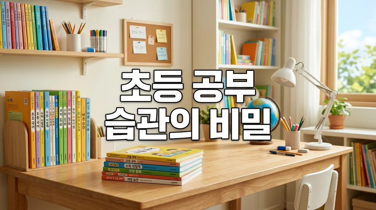 초등학생 공부 습관이 중요한 이유와 자기주도 학습법 가이드