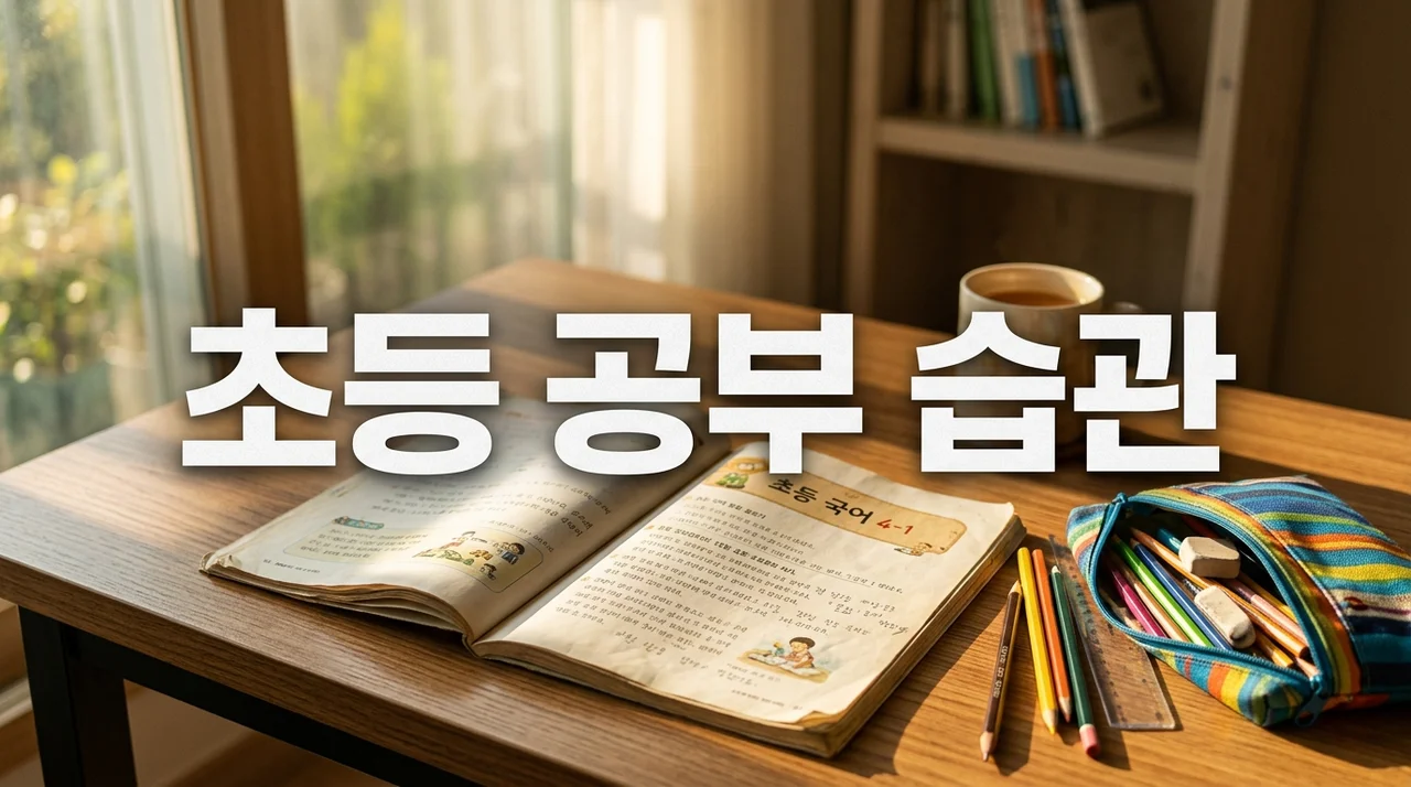 초등 공부 습관 시작 시기, 평생 성적 결정하는 골든타임은?