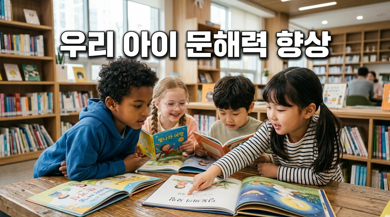 우리 아이 문해력 향상: 집에서 실천하는 구체적인 전략 7가지