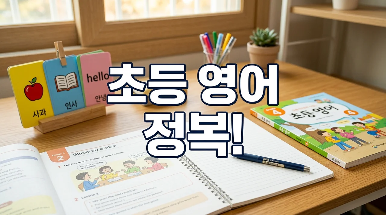 초등 기초 영단어 및 영문법, 효율적 학습 전략으로 영어 자신감 키우기