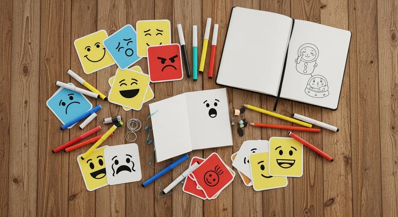 집에서 바로 실천하는 표현력 놀이 준비물