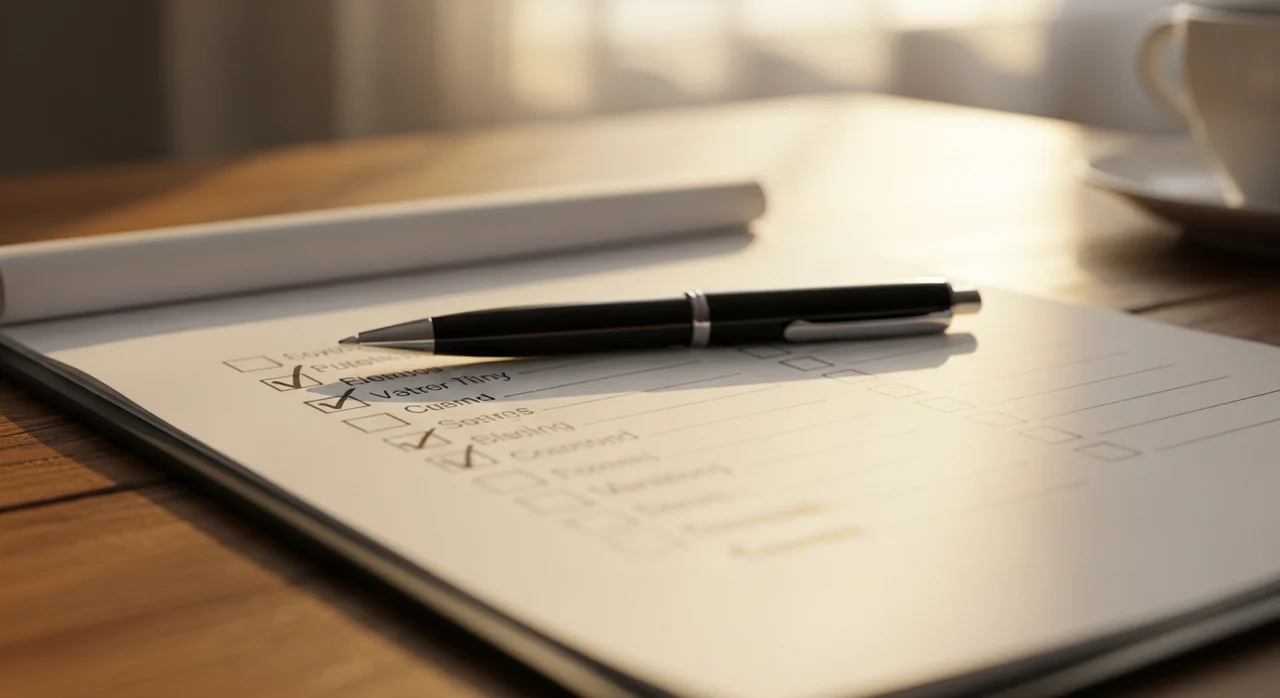 부모님을 위한 습관 점검 체크리스트