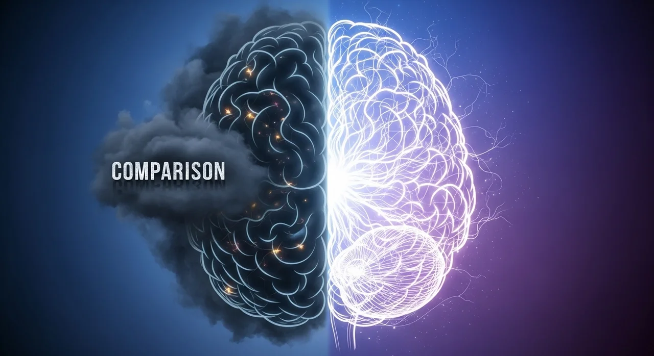 아이의 뇌를 멈추게 하는 비교의 과학적 위험성