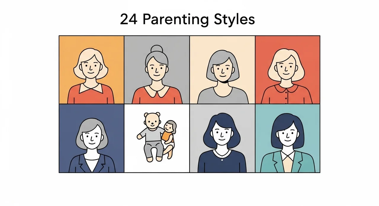 양육 태도 유형에 따른 아이의 성격 변화