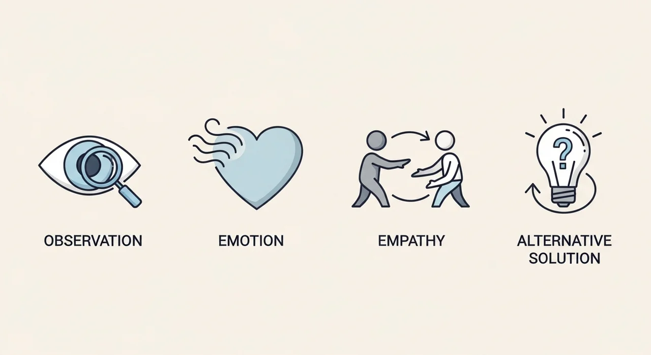 아이의 마음을 여는 4단계 대화법