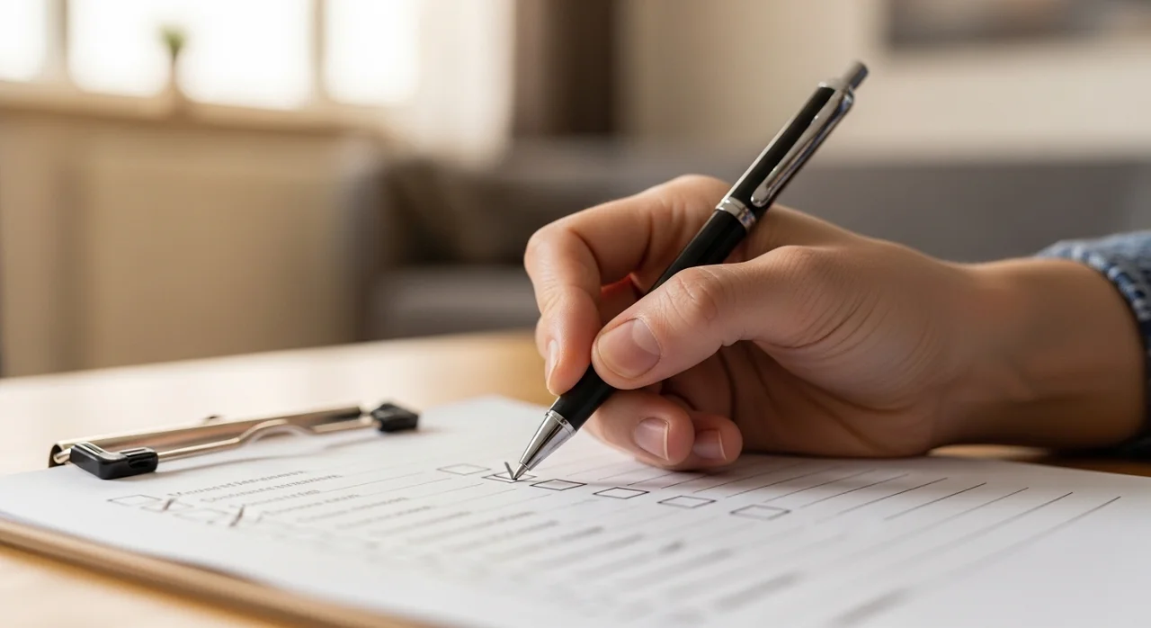 부모의 자가 진단 체크리스트