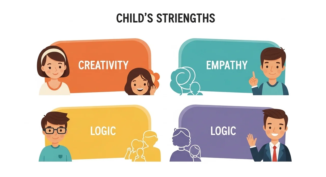 장점의 유형: 우리 아이는 어떤 유형일까요?