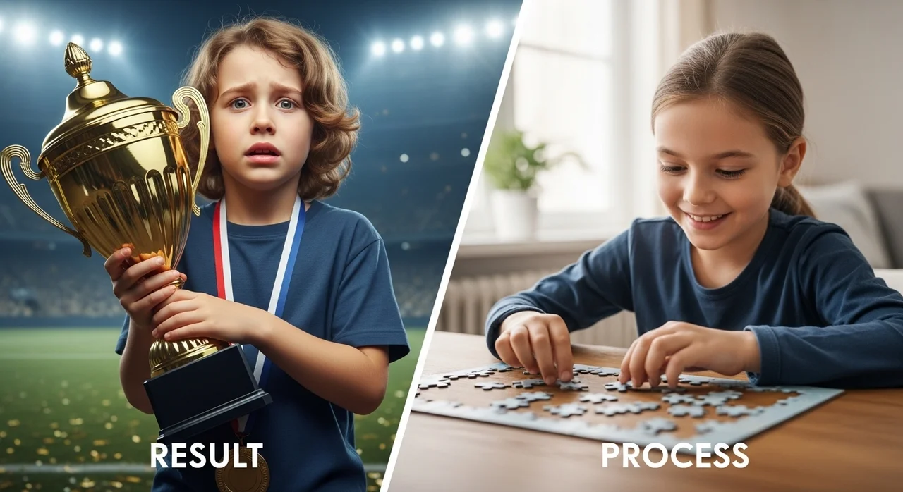 칭찬의 한 끗 차이: 결과 vs 과정