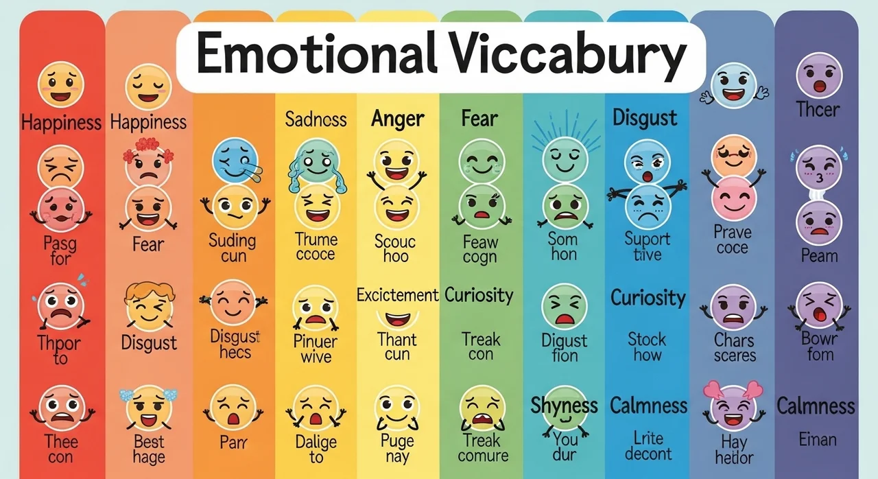 아이의 마음을 여는 감정 단어 체크리스트