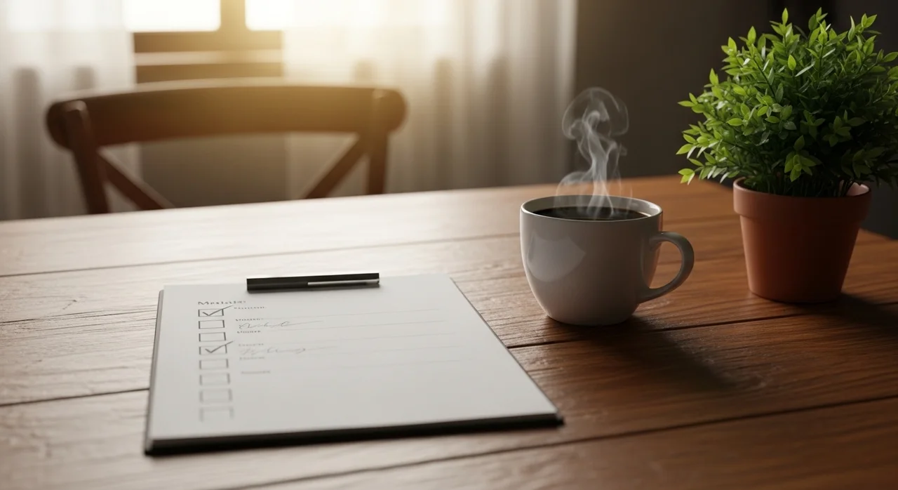 일상 교육을 위한 부모의 마음가짐 체크리스트