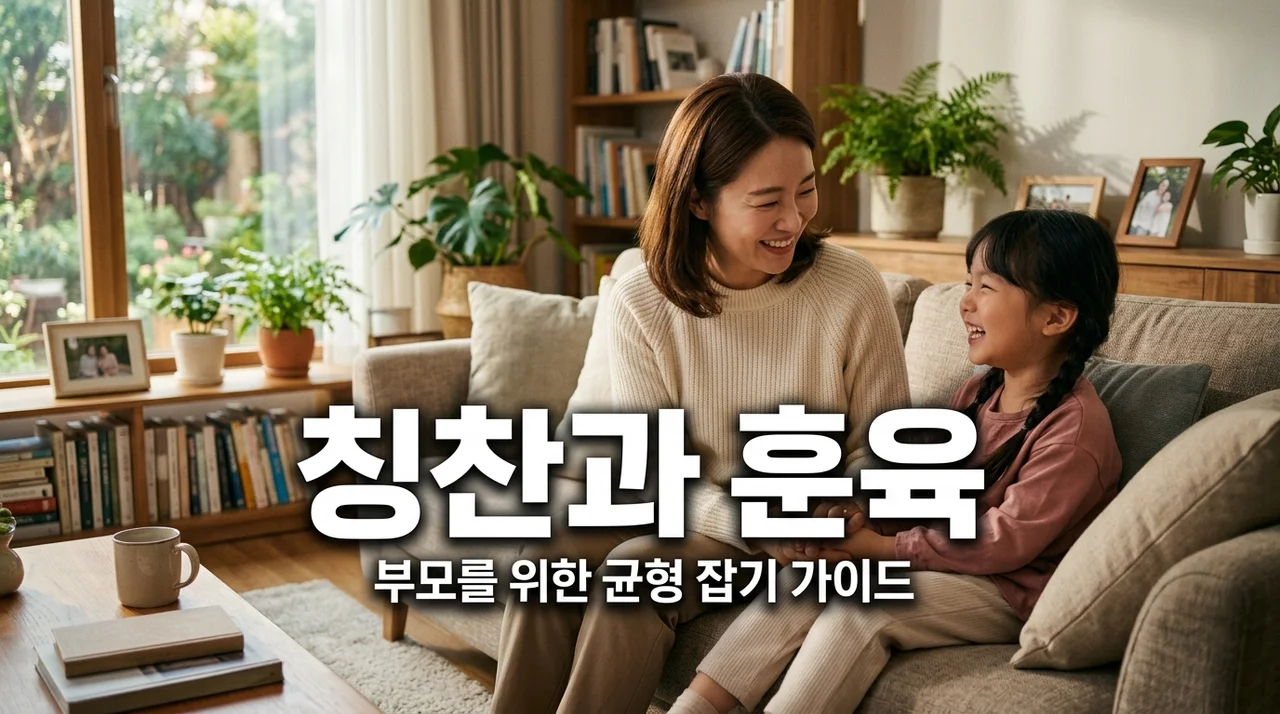 칭찬과 훈육 균형 잡는 법: 자존감은 높이고 규칙은 세우는 7가지 원칙