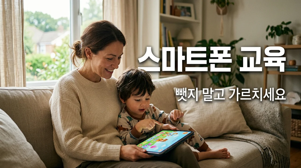올바른 스마트폰 사용 교육, 뺏기보다 가르쳐야 하는 진짜 이유