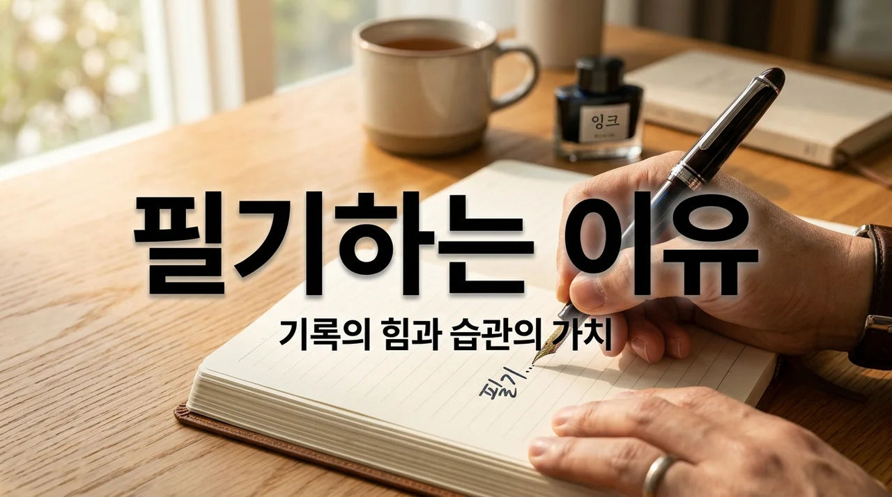 필기하는 이유, 디지털 시대에도 손으로 기록하며 생각 정리하는 법