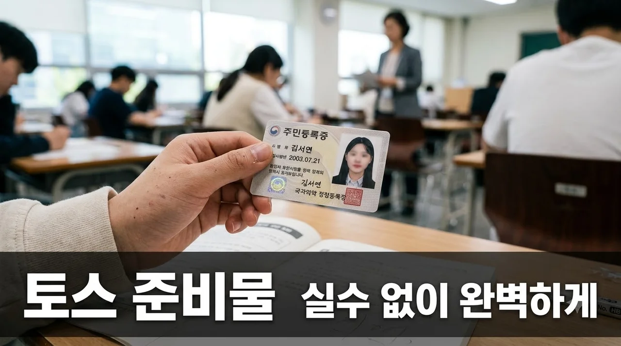 토익스피킹 준비물: 이것만 챙기면 끝! 완벽 대비 핵심 가이드