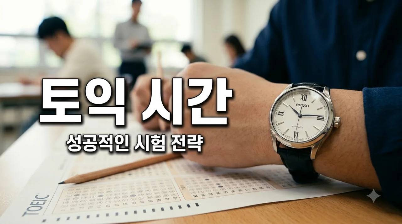 토익 시험 시간 완벽 정리: 입실부터 퇴실까지, 절대 놓치지 마세요!