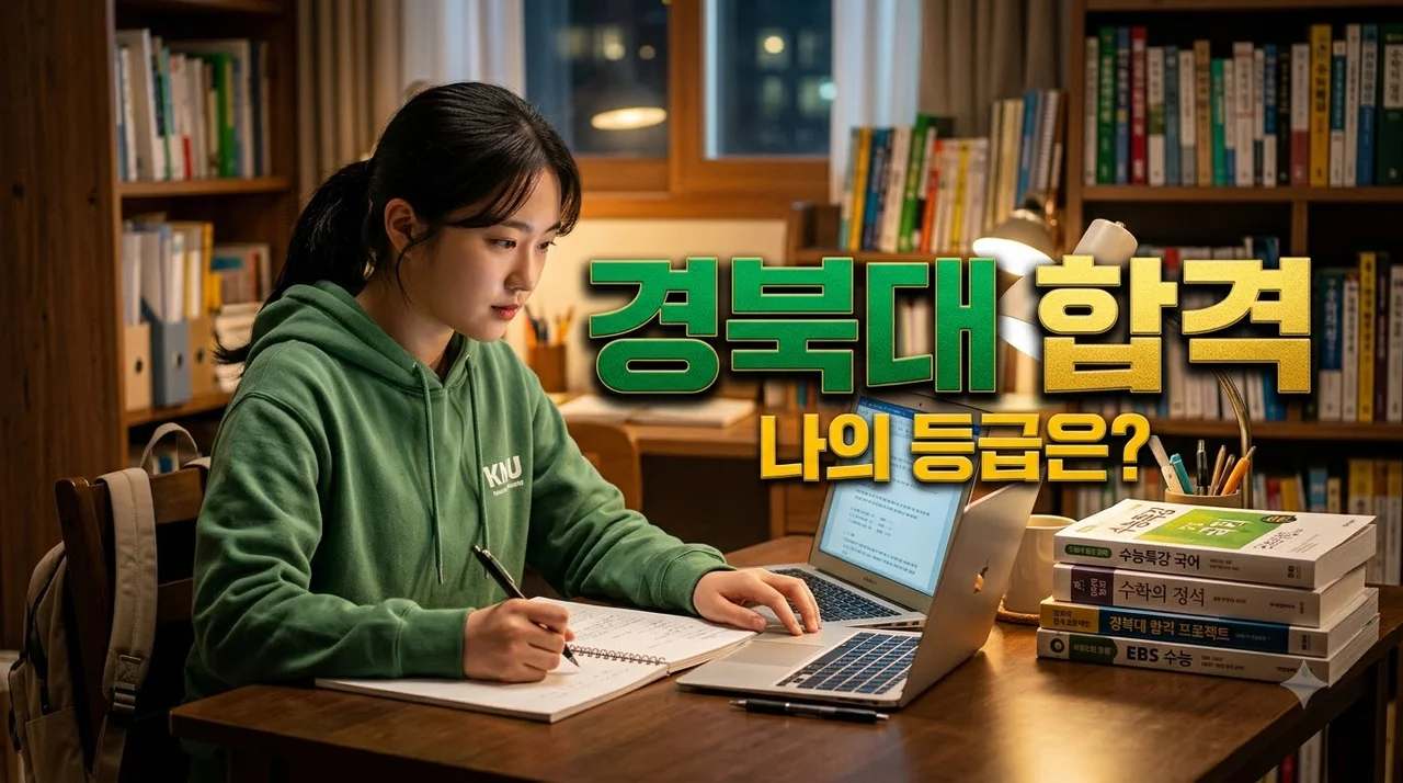 경북대 입결 2025 완벽 분석: 수시 정시 등급컷, 합격 전략까지