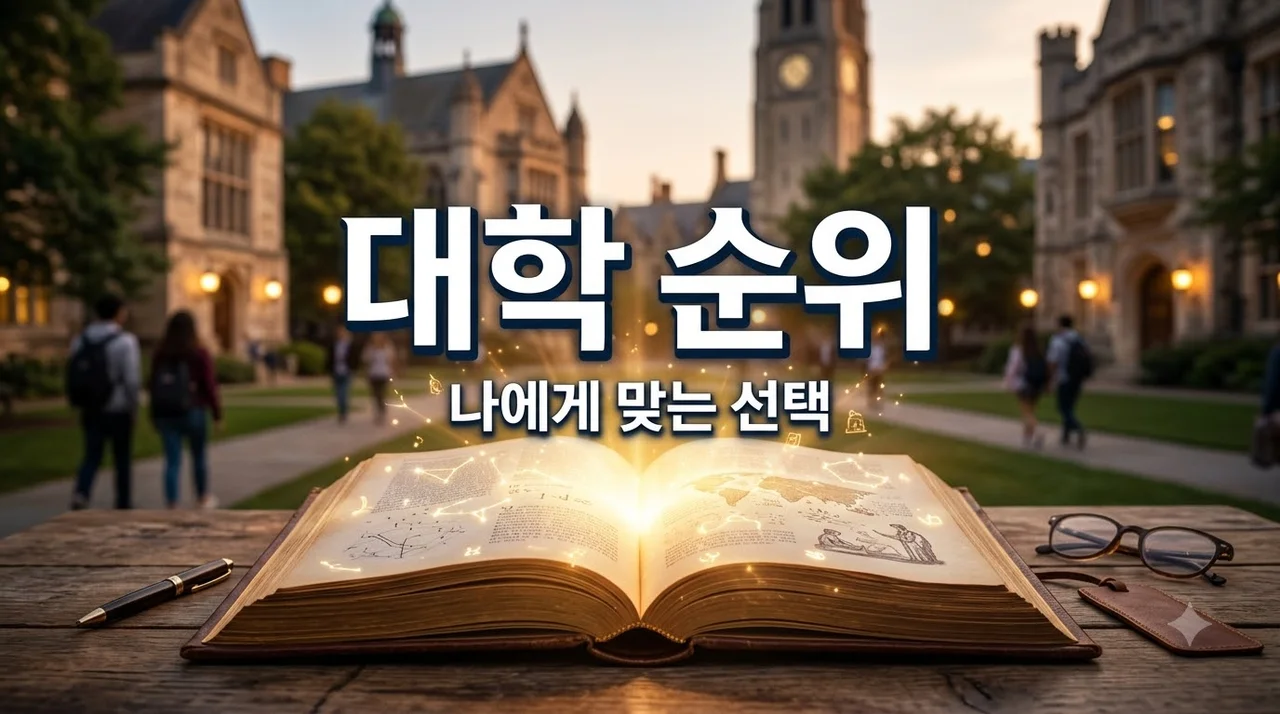 국내 대학 순위 2026-2027: 나에게 맞는 현명한 대학 선택 가이드