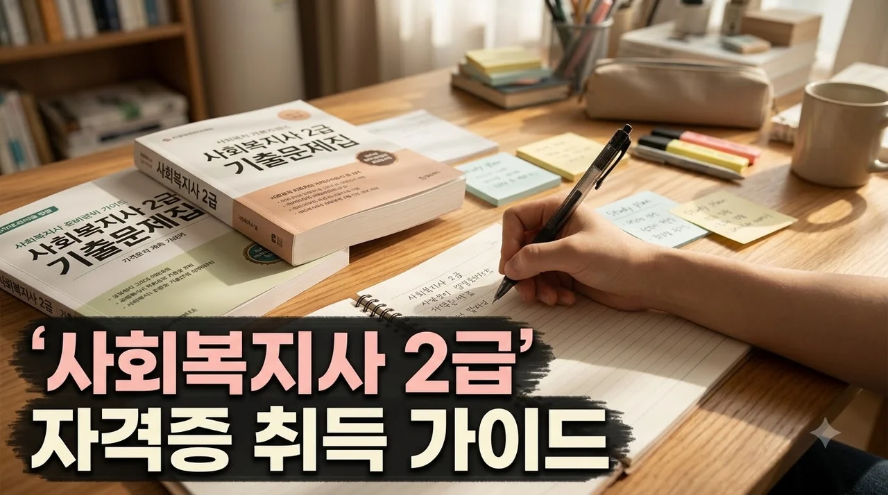 사회복지사2급 자격증 취득방법 및 비용 기간 총정리