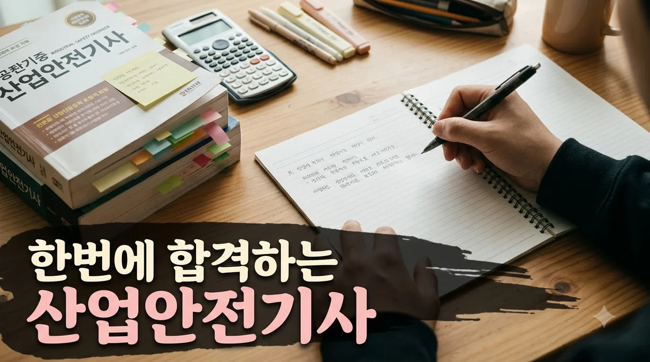 산업안전기사 필기 실기 합격률 및 독학 공부법 총정리