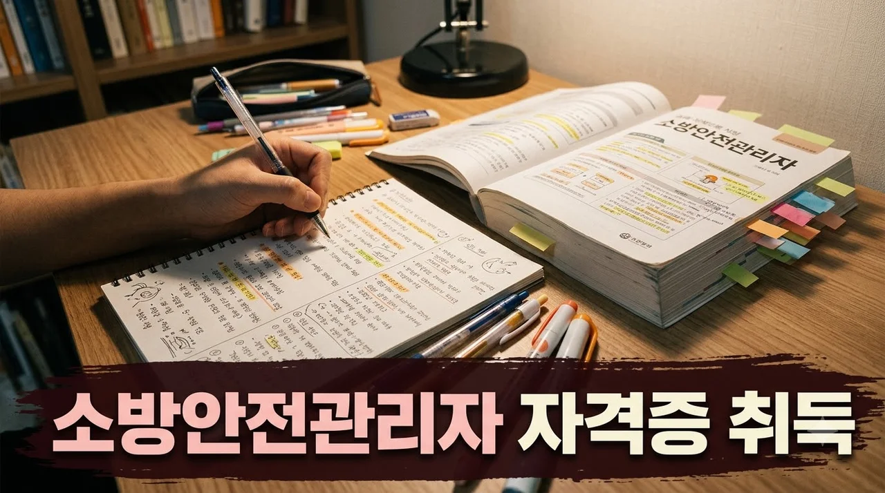 소방안전관리자 자격 취득 방법과 시험 난이도 총정리