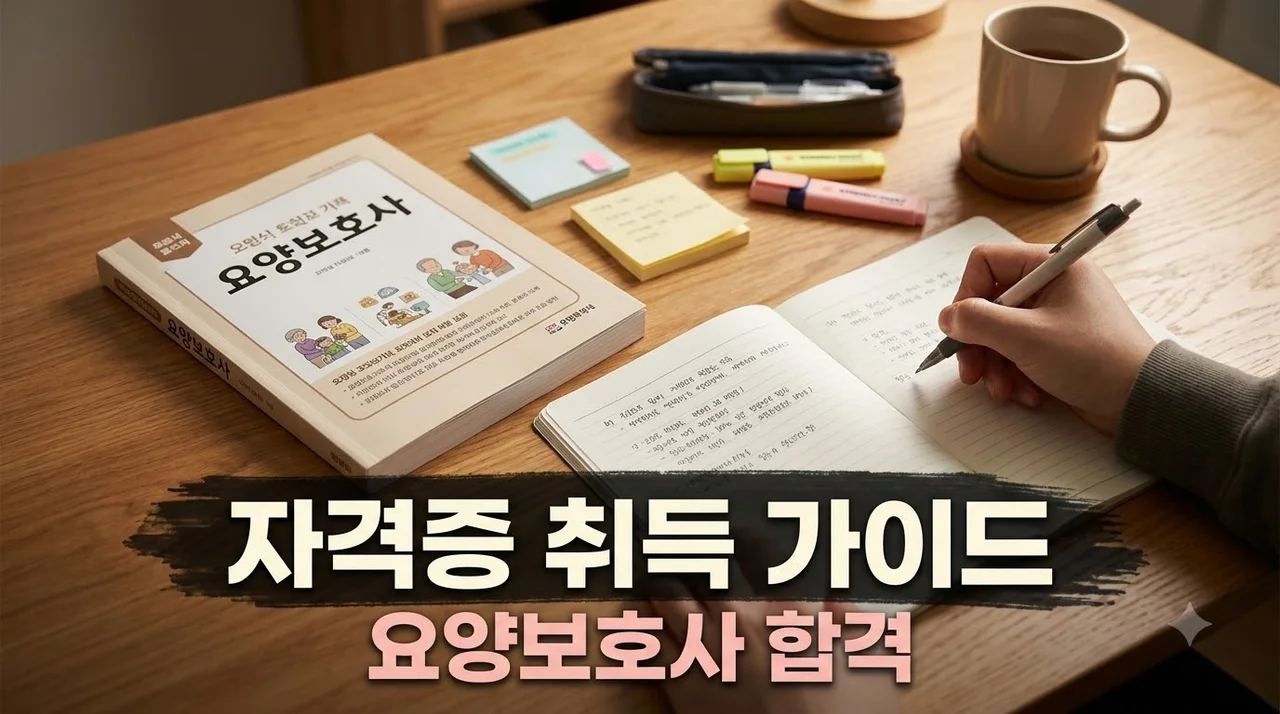 요양보호사 자격증 취득 방법, 시험 일정부터 합격 팁까지 총정리