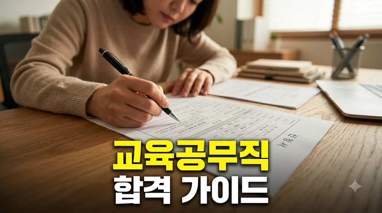 교육공무직 자격요건부터 시험 채용 절차까지 총정리