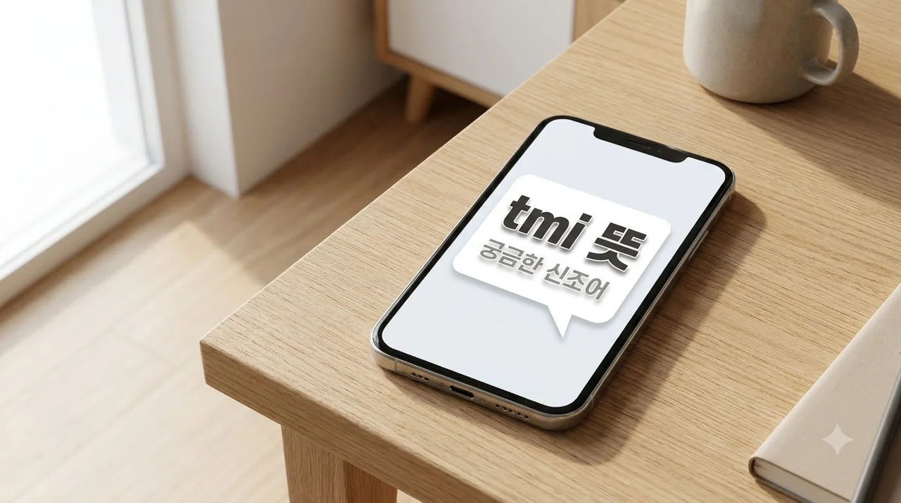 tmi 뜻 무엇인지 쉽게 알아보는 신조어 가이드