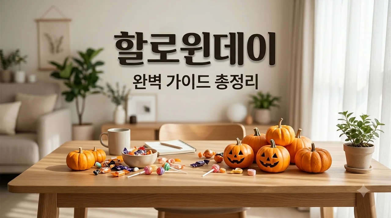 할로윈데이 완벽 가이드: 유래부터 파티 준비까지 총정리