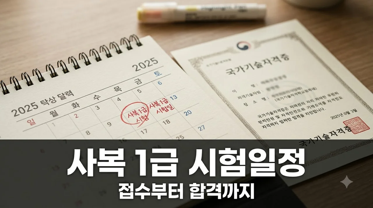 사회복지사 1급 접수 일정과 시험일정 한눈에 보기 완벽 가이드